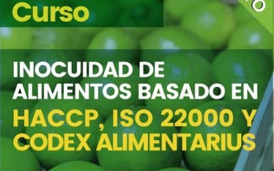 Curso: Inocuidad Alimentos basado en HACCP, E ISO 22000 y Codex Alimentarius